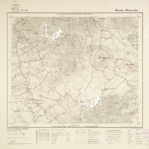 CARTA DEL MONTE ETNA - Foglio 9 - Monte Minardo