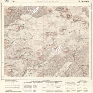 CARTA DEL MONTE ETNA - Foglio 10 - M. Turchio