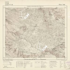 CARTA DEL MONTE ETNA - Foglio 12 - Etna Sud