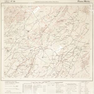 CARTA DEL MONTE ETNA - Foglio 14 - Piano Mirio