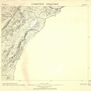 CARTA DELLE SOLFATARE DI SICILIA - Gruppo 5 Sezione 5 - Comitini Zolfare