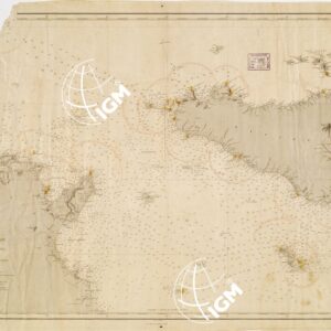 MEDITERRANEE. COTES DE SICILE ET DE LA REGENCE DE TUNIS DEPOT DES CARTES ET PLANS DE LA MARINE. 1871 - N° 2946