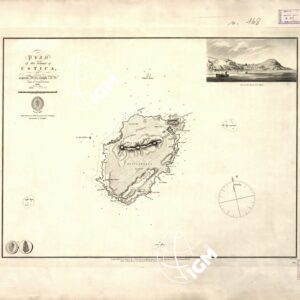 PLAN OF THE ISLAND OF USTICA...