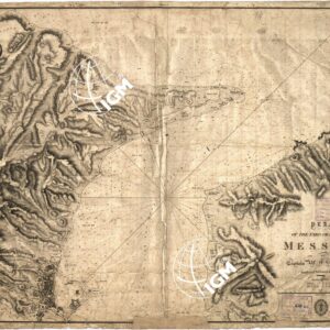 PLAN OF THE FARO, OR STRAIT OF MESSINA BY CAPTAIN SMYTH KNIGHT OF S. FERDINAND AND MERIT.