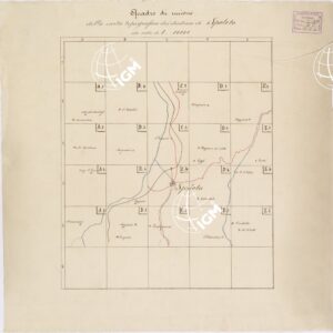 CARTA TOPOGRAFICA DEI DINTORNI DI SPOLETO... - Quadro d'unione