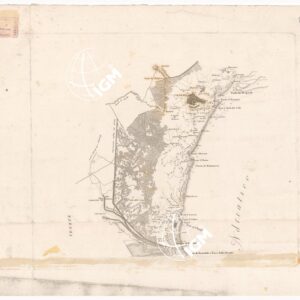 CARTA DEL CORSO DEL FIUME PO' E DELLA LAGUNA DI VENEZIA - Spezzone 7