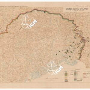 SITUAZIONE DELLE FORZE CONTRAPPOSTE DAL 23 OTTOBRE AL 9 NOVEMBRE DEL 1917- Volume III Tavola 2