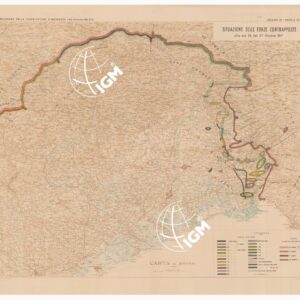 SITUAZIONE DELLE FORZE CONTRAPPOSTE DAL 23 OTTOBRE AL 9 NOVEMBRE DEL 1917- Volume III Tavola 5