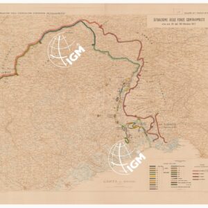 SITUAZIONE DELLE FORZE CONTRAPPOSTE DAL 23 OTTOBRE AL 9 NOVEMBRE DEL 1917 - Volume III Tavola 8