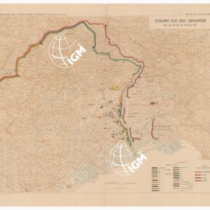 SITUAZIONE DELLE FORZE CONTRAPPOSTE DAL 23 OTTOBRE AL 9 NOVEMBRE DEL 1917 - Volume III Tavola 9