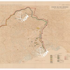 SITUAZIONE DELLE FORZE CONTRAPPOSTE DAL 23 OTTOBRE AL 9 NOVEMBRE DEL 1917 - Volume III Tavola 11