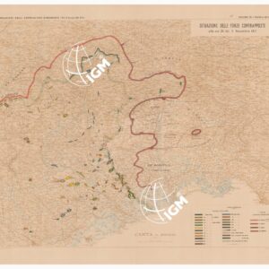 SITUAZIONE DELLE FORZE CONTRAPPOSTE DAL 23 OTTOBRE AL 9 NOVEMBRE DEL 1917 - Volume III Tavola 14