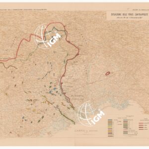 SITUAZIONE DELLE FORZE CONTRAPPOSTE DAL 23 OTTOBRE AL 9 NOVEMBRE DEL 1917 - Volume III Tavola 15