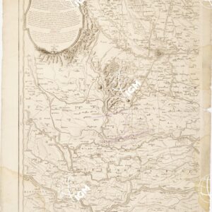 MAPPA DEL PADOVANO DEL POLESINE DI ROVIGO DEL DOGADO DELLA PARTE MERIDIONALE DEL VICENTINO DEL TREVIGIANO E DELLA PARTE SETTENTRIONALE DEL FERRARESE... - Foglio 1
