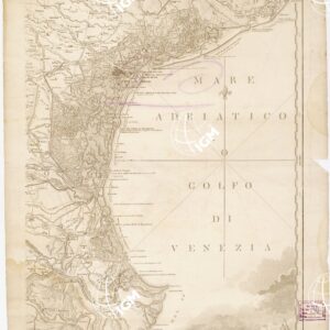 MAPPA DEL PADOVANO DEL POLESINE DI ROVIGO DEL DOGADO DELLA PARTE MERIDIONALE DEL VICENTINO DEL TREVIGIANO E DELLA PARTE SETTENTRIONALE DEL FERRARESE... - Foglio 2