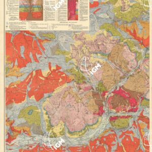CARTA GEOLOGICA DEL TERRITORIO ERUTTIVO DI PREDAZZO E MONZONI NELLE DOLOMITI DI FIEMME E FASSA - Dolomiti di Fiemme e Fassa