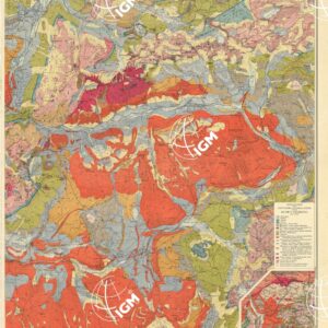 CARTA GEOLOGICA DEL TERRITORIO ERUTTIVO DI PREDAZZO E MONZONI NELLE DOLOMITI DI FIEMME E FASSA - Dolomiti di Fiemme e Fassa