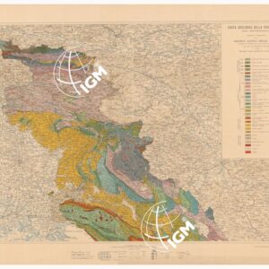 CARTA GEOLOGICA DELLA VENEZIA GIULIA ZONA SETTENTRIONALE