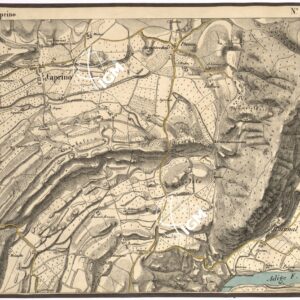 CARTA DEI DINTORNI DI RIVOLI E PASTRENGO - Foglio 2 - Caprino