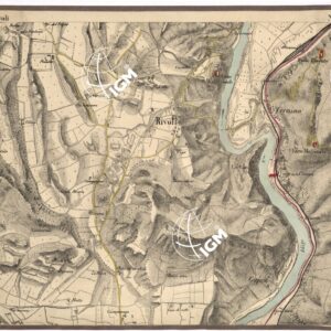 CARTA DEI DINTORNI DI RIVOLI E PASTRENGO - Foglio 5 - Rivoli