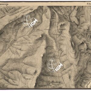 CARTA DEI DINTORNI DI RIVOLI E PASTRENGO - Foglio 6 - Mazzurega