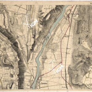 CARTA DEI DINTORNI DI RIVOLI E PASTRENGO - Foglio 8 - Ponton