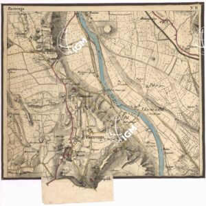 CARTA DEI DINTORNI DI RIVOLI E PASTRENGO - Foglio 11 - Pastrengo