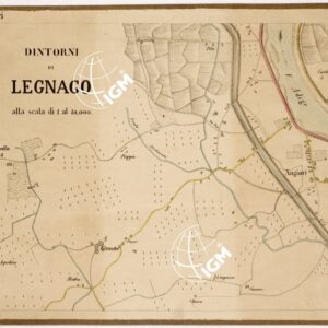CARTA DEI DINTORNI DI LEGNAGO - Foglio 1 - Angiari