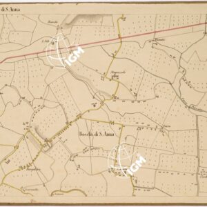 CARTA DEI DINTORNI DI LEGNAGO - Foglio 3 - Boschi di S. Anna