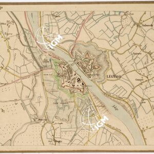 CARTA DEI DINTORNI DI LEGNAGO - Foglio 5 - Legnago