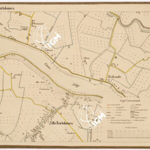 CARTA DEI DINTORNI DI LEGNAGO - Foglio 9 - Villa Bartolomea