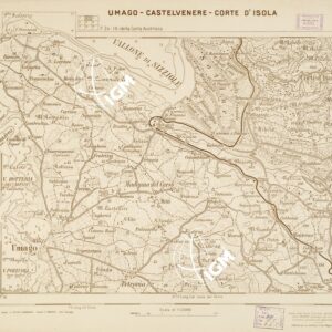CARTA DELLA COSTA ORIENTALE DELL'ADRIATICO... - UMAGO - CASTELVENERE - CORTE D'ISOLA Foglio 24-2