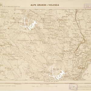 CARTA DELLA COSTA ORIENTALE DELL'ADRIATICO... - ALPE GRANDE - VOLOSCA Foglio 24-6