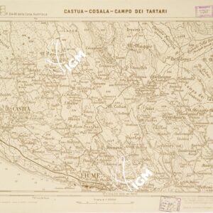 CARTA DELLA COSTA ORIENTALE DELL'ADRIATICO... - CASTUA - COSALA - CAMPO DEI TARTARI Foglio 24-4