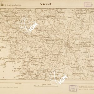 CARTA DELLA COSTA ORIENTALE DELL'ADRIATICO... - VALLE - Foglio 25-9