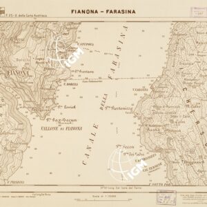CARTA DELLA COSTA ORIENTALE DELL'ADRIATICO... - FIANONA - FARASINA Foglio 25-6