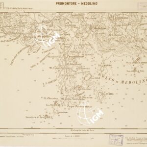 CARTA DELLA COSTA ORIENTALE DELL'ADRIATICO... - PROMONTORE - MEDOLINO Foglio 26-7