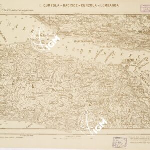 CARTA DELLA COSTA ORIENTALE DELL'ADRIATICO... - I. CURZOLA - RACISCE - CURZOLA - LOMBARDA Foglio 34-2