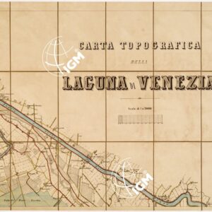 CARTA TOPOGRAFICA DELLA LAGUNA VENETA - S. DONA'- Foglio 3
