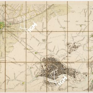 CARTA TOPOGRAFICA DELLA LAGUNA VENETA - VENEZIA - Foglio 9