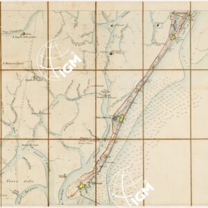 CARTA TOPOGRAFICA DELLA LAGUNA VENETA - MALAMOCCO - Foglio 13