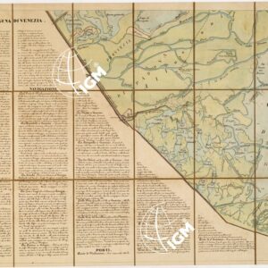 CARTA TOPOGRAFICA DELLA LAGUNA VENETA - VALLE DELLA DOLCE - Foglio 16
