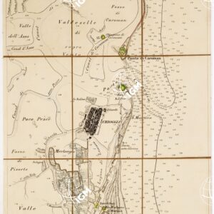 CARTA TOPOGRAFICA DELLA LAGUNA VENETA - CHIOGGIA - Foglio 17