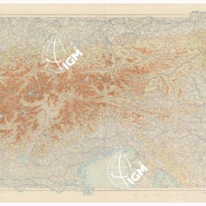 CARTA IPSOMETRICA DELLA ZONA DI GUERRA