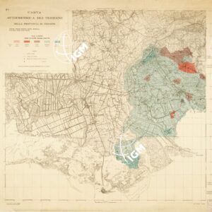 CARTA ACIDIMETRICA DEI TERRITORI DELLA PROV. DI TRIESTE E DI GORIZIA - Foglio I