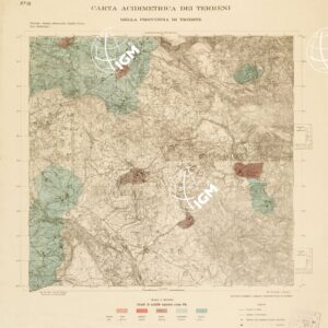CARTA ACIDIMETRICA DEI TERRITORI DELLA PROV. DI TRIESTE E DI GORIZIA - Foglio III
