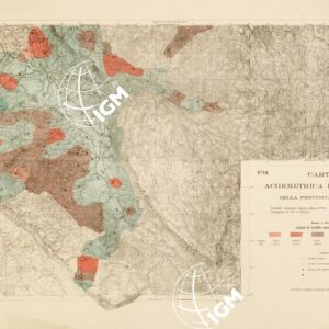 CARTA ACIDIMETRICA DEI TERRITORI DELLA PROV. DI TRIESTE E DI GORIZIA - Foglio IX