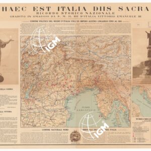 CARTA SCHEMATICA ORO-IDROGRAFICA DEI CONFINI NORD-ORIENTALI