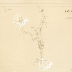 PLANIMETRIA DELLE R.R. GROTTE DI POSTUMIA - Tavola III