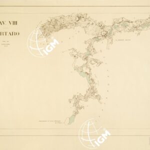 PLANIMETRIA DELLE R.R. GROTTE DI POSTUMIA - Tavola VIII - TARTARO